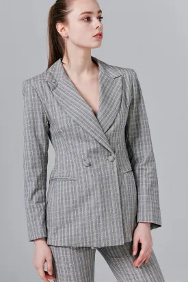 Renee Glen Plaid Blazer