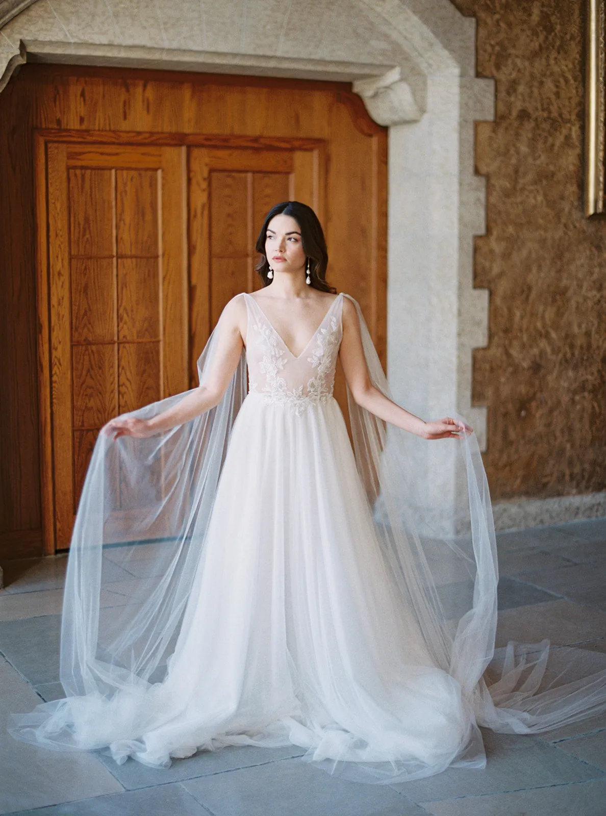 RIONA | Bridal Tulle Wings