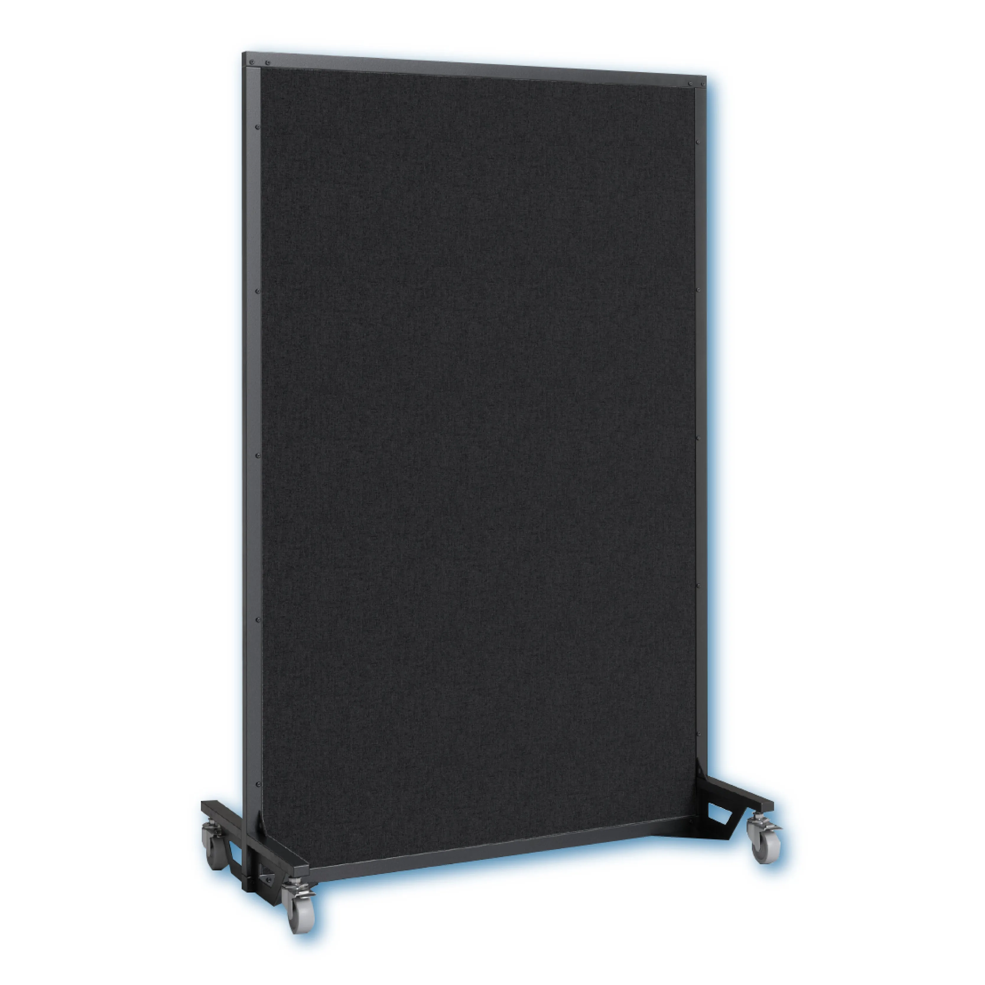Screenflex Multi-Purpose Ballistic Room Divider on Wheeled Casters | UL 752 LEVEL 3