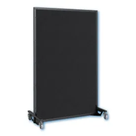Screenflex Multi-Purpose Ballistic Room Divider on Wheeled Casters | UL 752 LEVEL 3