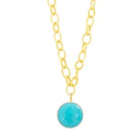 Shades of Hope Double Sided Pendant Necklace