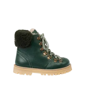 Shearling Winter Boot - Kale
