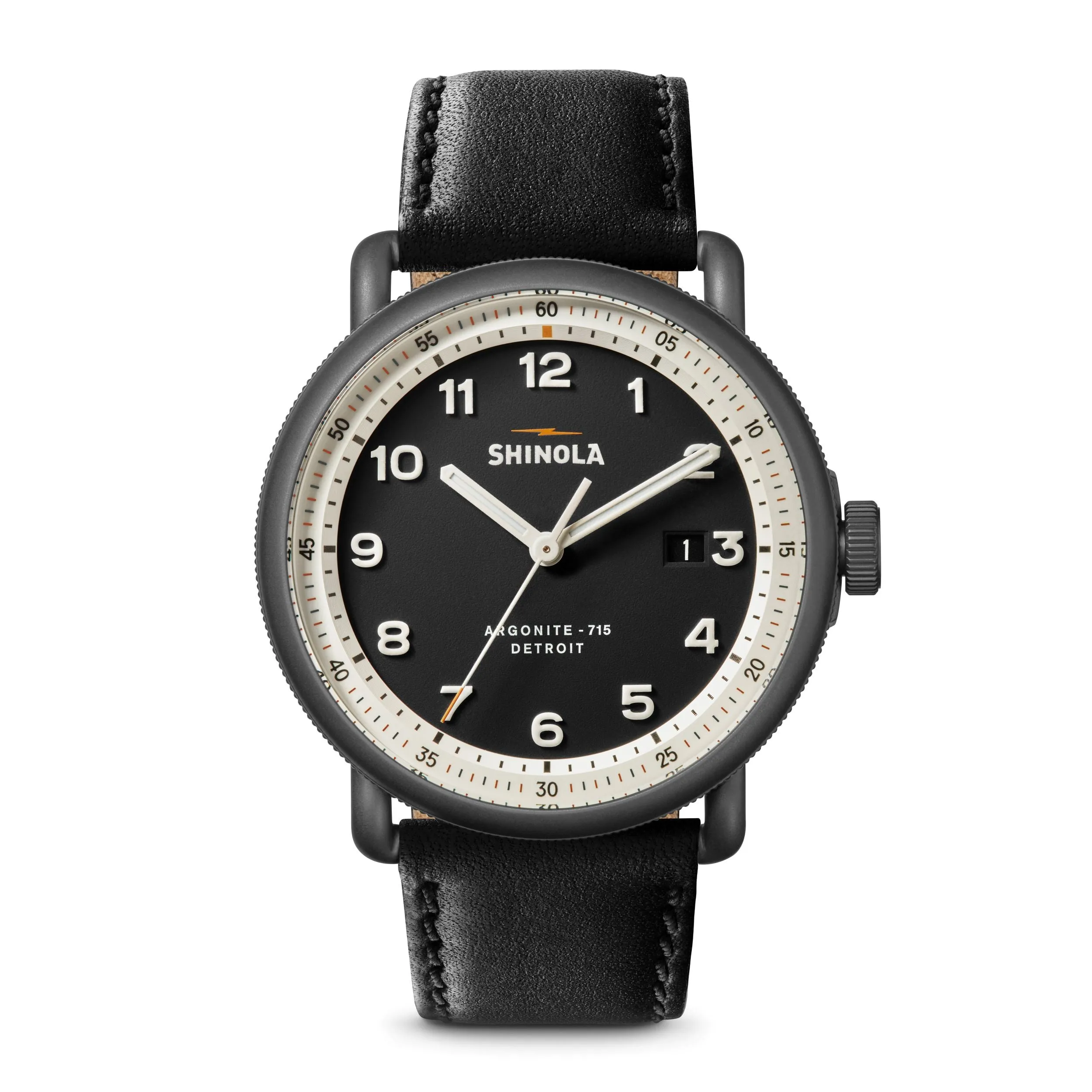 Shinola Canfield Model C 56 3hd Watch (43mm)