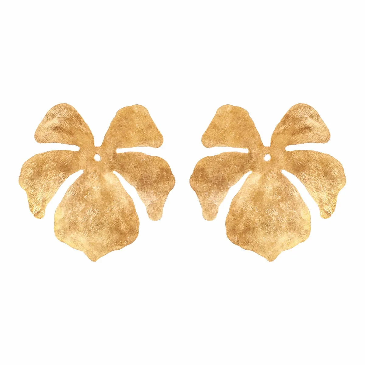 Single Gold Tahiti Earrings