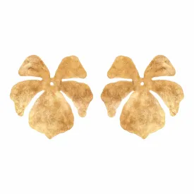 Single Gold Tahiti Earrings