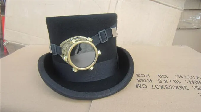 Single Right Eye Steampunk Cosplay Goggle