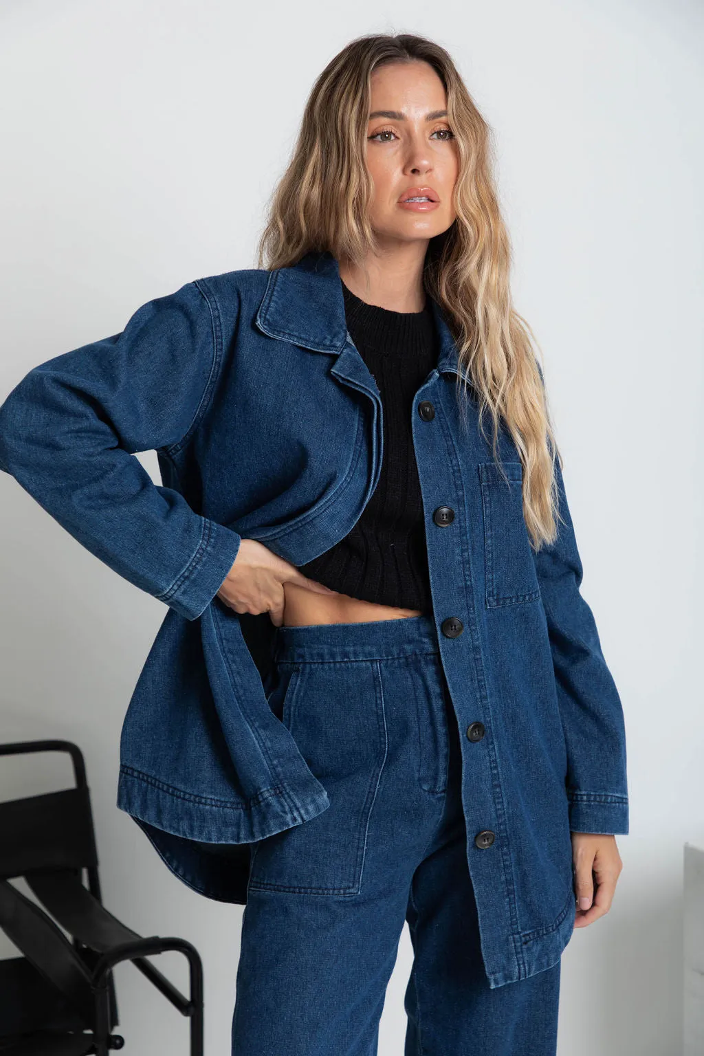 Sonny Denim Jacket - Dark Wash