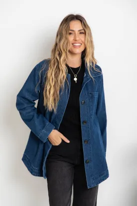 Sonny Denim Jacket - Dark Wash