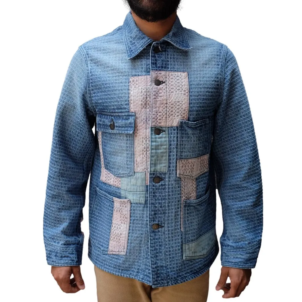 Studio D'Artisan Boro "Sashiko Denim" Coverall