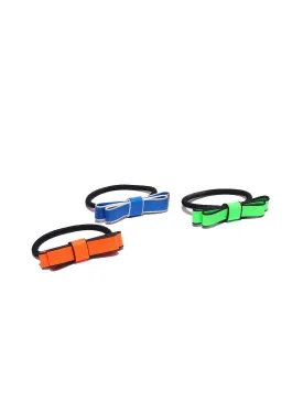 The Hairklip RGB Leather Pony Set