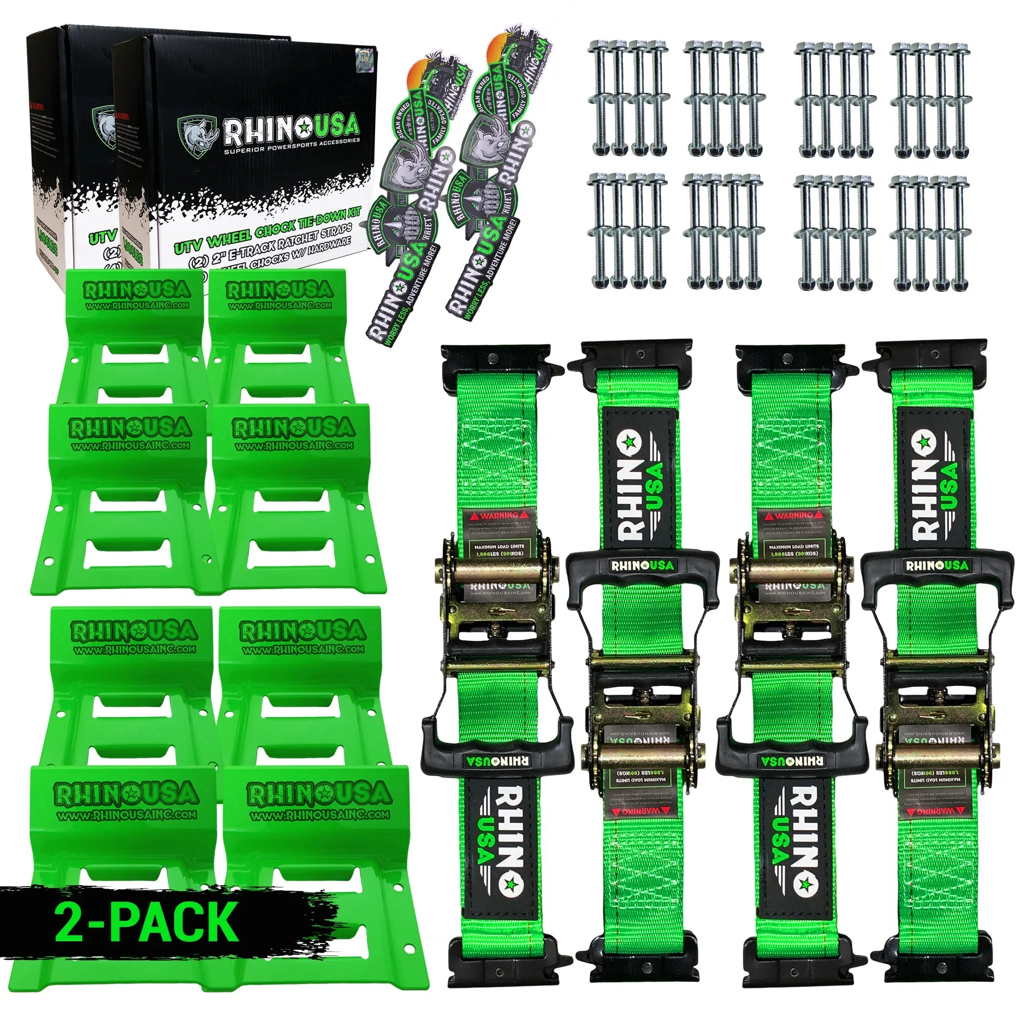 UTV Wheel Chock Tie-Down Kit