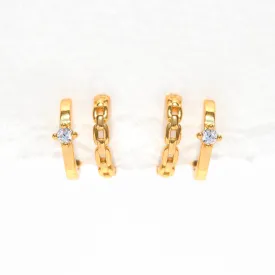 Vendetta Double Hoops