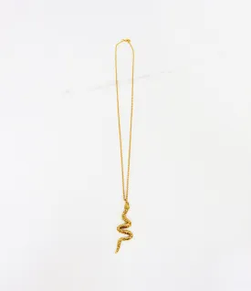 Vertical Snake Necklace