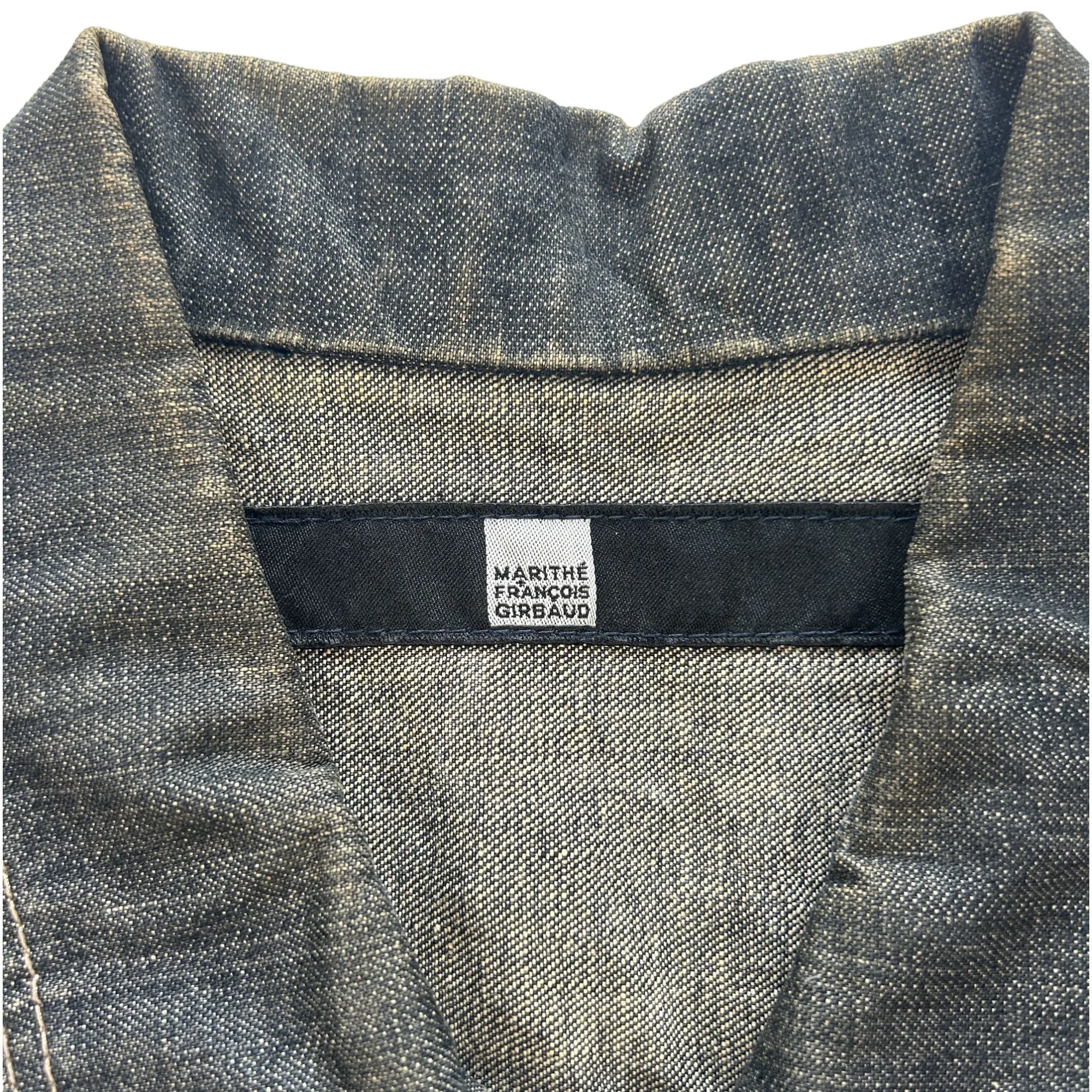 Vintage Marithe Francois Girbaud Denim Jacket Women's Size M