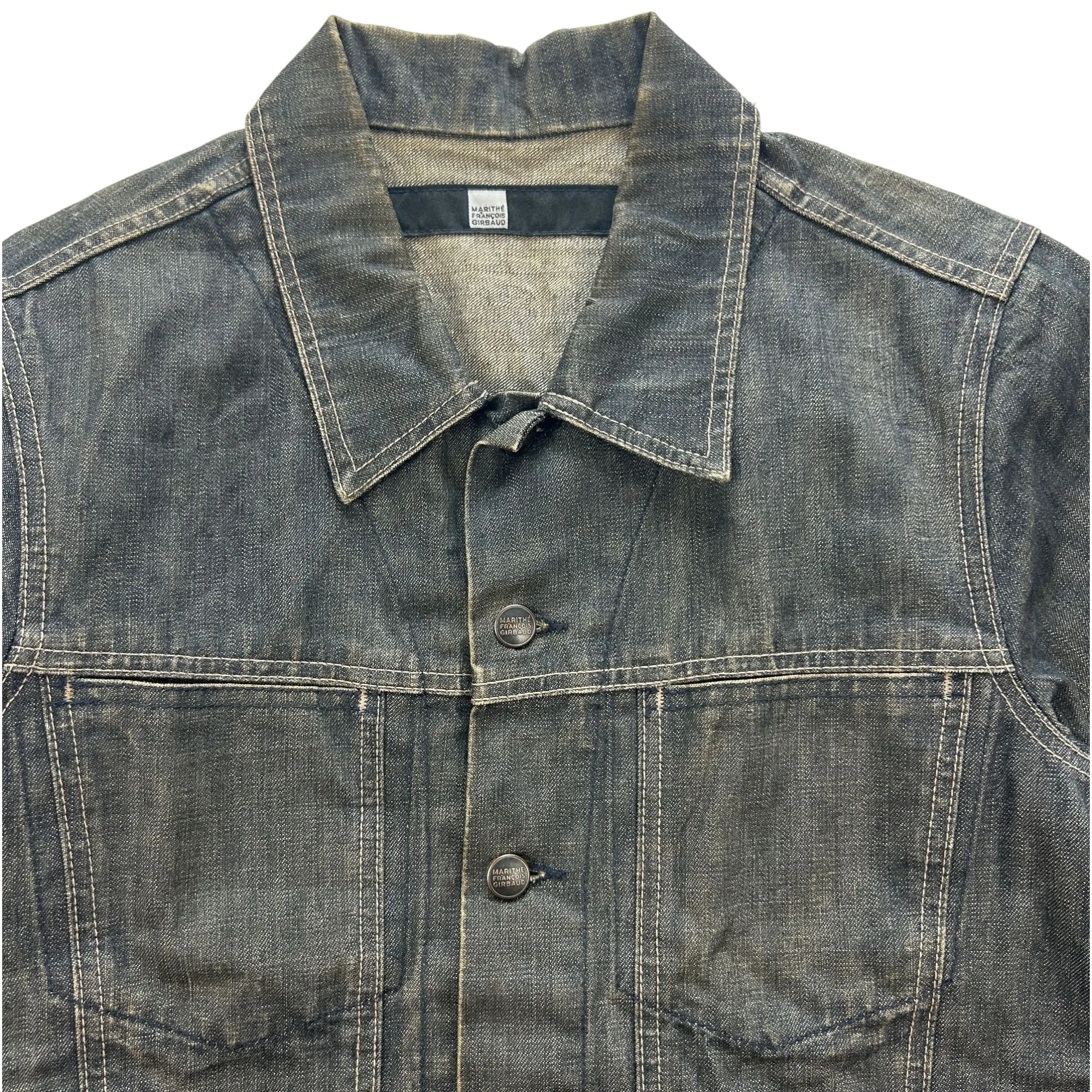 Vintage Marithe Francois Girbaud Denim Jacket Women's Size M