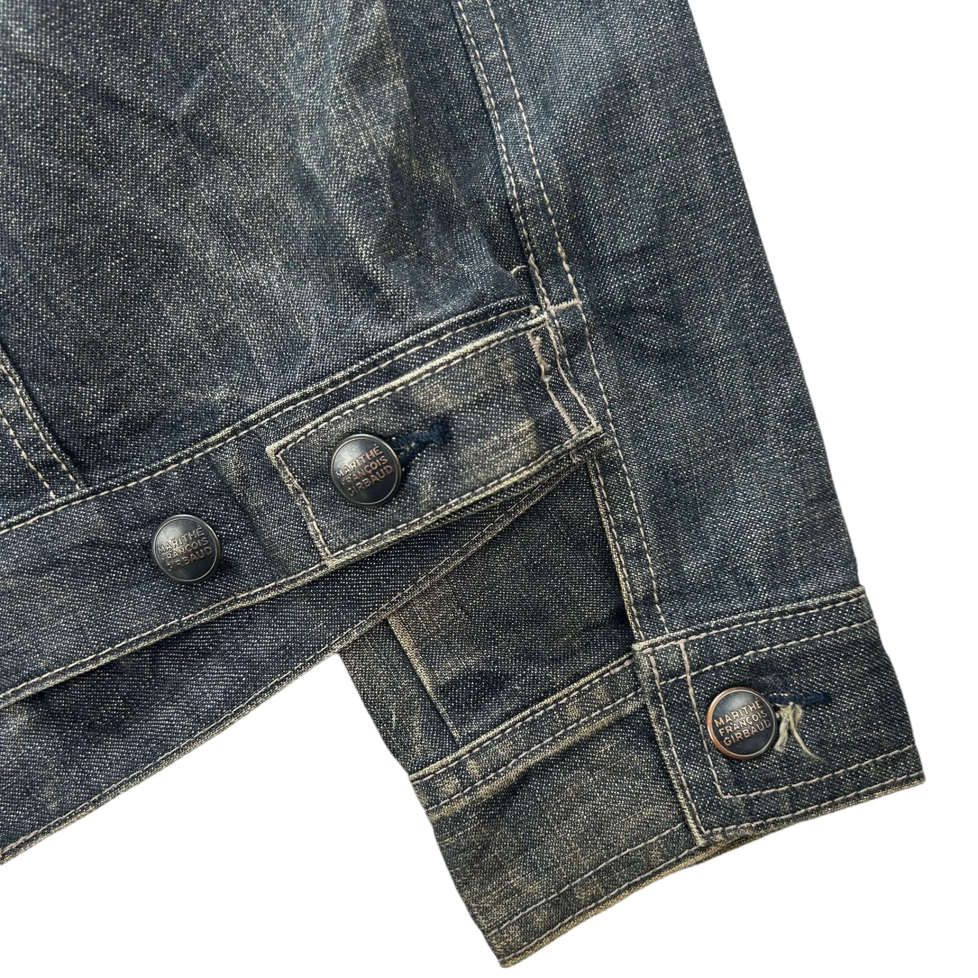 Vintage Marithe Francois Girbaud Denim Jacket Women's Size M