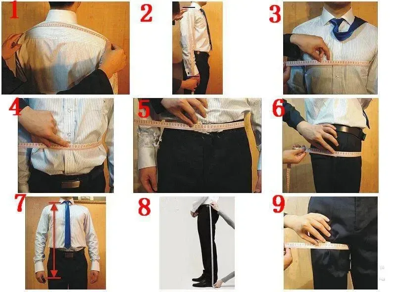 Wiaofellas  -  Gentle Black Men Suit Double Breasted Smart Business Jacket Prom Groom Tuxedo Slim Fit 2 Piece Custom Blazer Set Terno Masculino