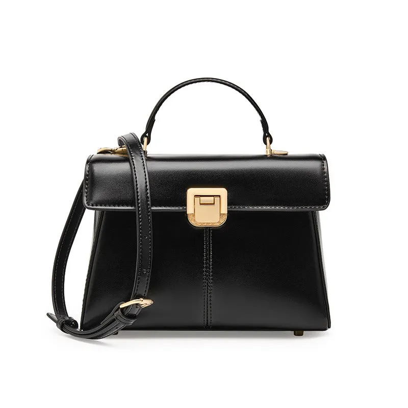 Women Classic Fashion Casual Cowhide Shoulder Bag
