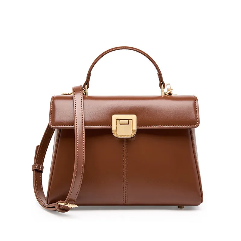 Women Classic Fashion Casual Cowhide Shoulder Bag