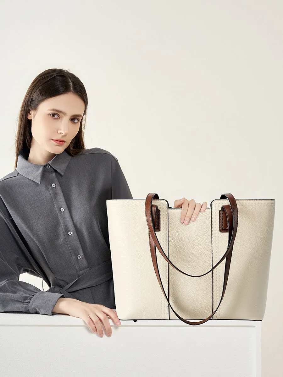 Women Fashion Luxury Leather Shoulder Tote Bag