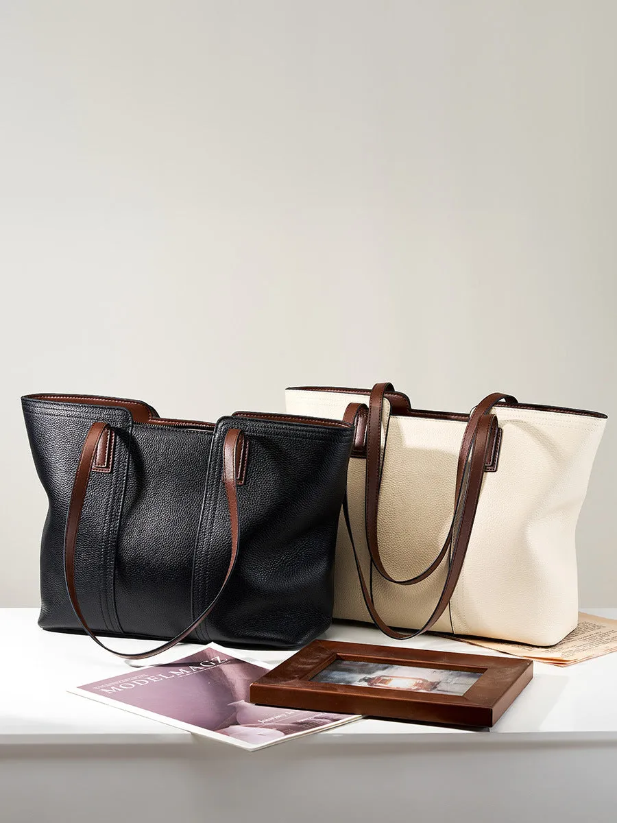 Women Fashion Luxury Leather Shoulder Tote Bag
