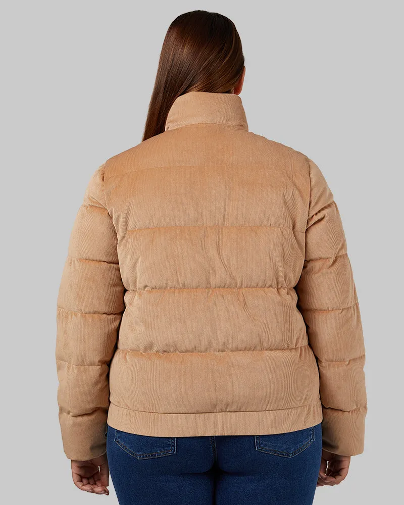 WOMEN'S CORDUROY POLY-FILL JACKET