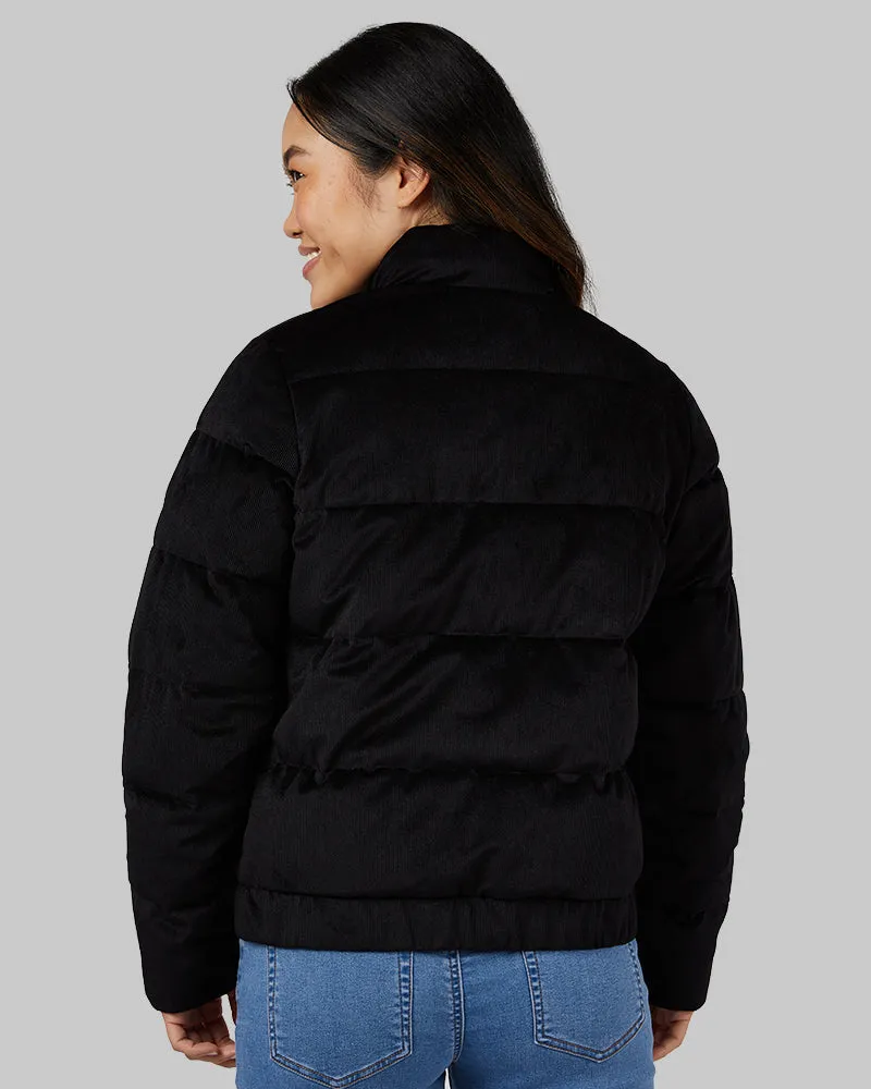 WOMEN'S CORDUROY POLY-FILL JACKET