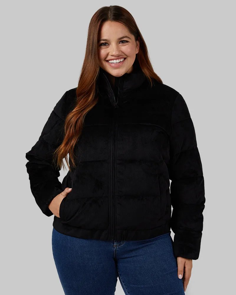 WOMEN'S CORDUROY POLY-FILL JACKET