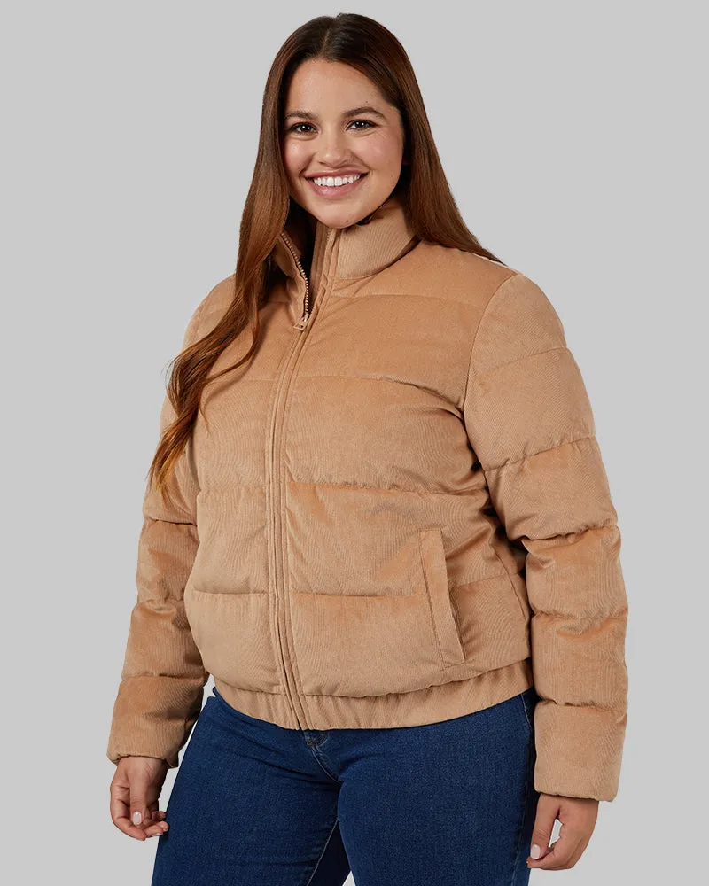 WOMEN'S CORDUROY POLY-FILL JACKET