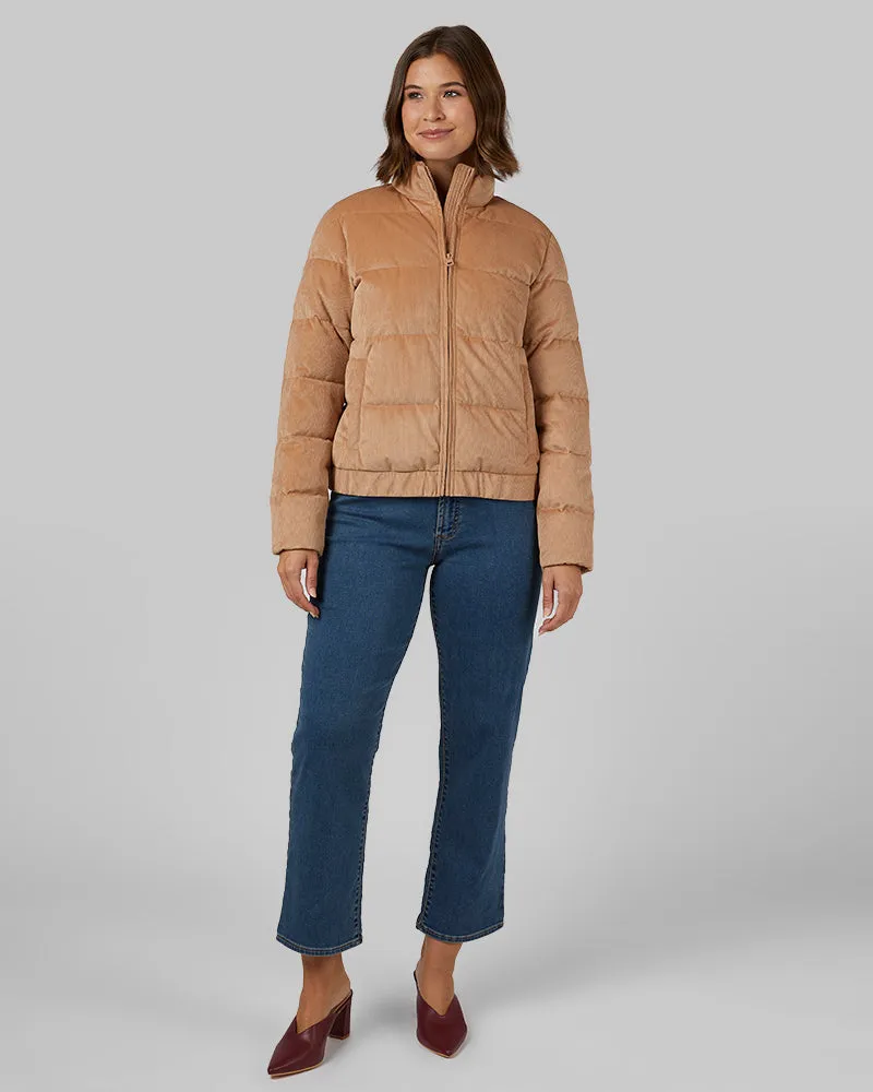 WOMEN'S CORDUROY POLY-FILL JACKET