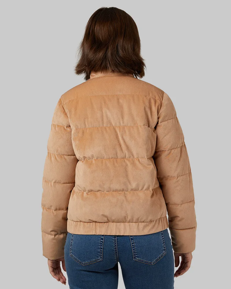 WOMEN'S CORDUROY POLY-FILL JACKET