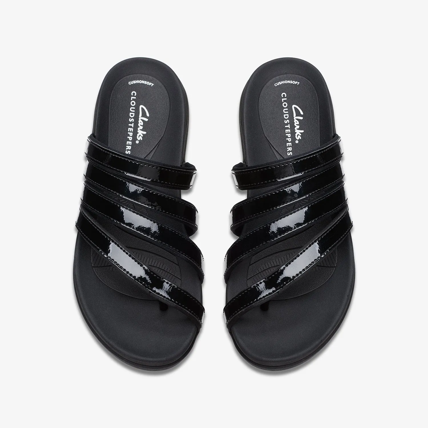 Womens - Glide Hi Iris Black Patent