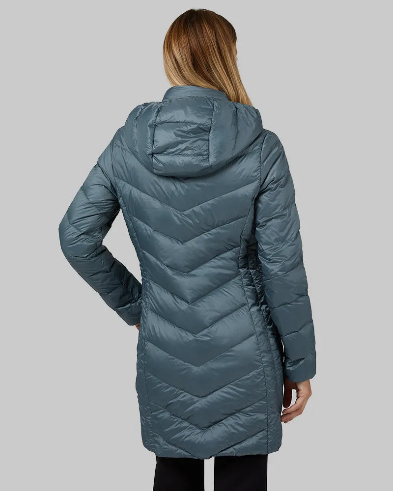 WOMEN'S ULTRA-LIGHT DOWN PACKABLE 3/4 JACKET